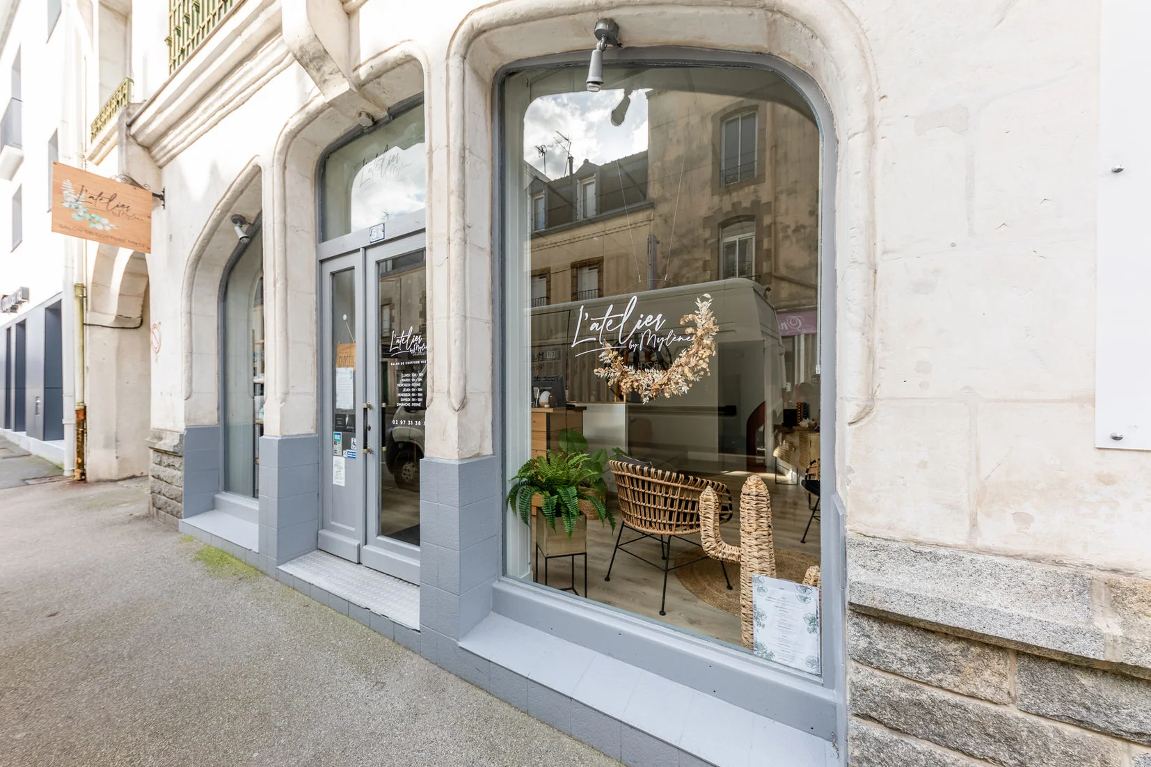 Salon de coiffure L'atelier by Mylène - Accueil